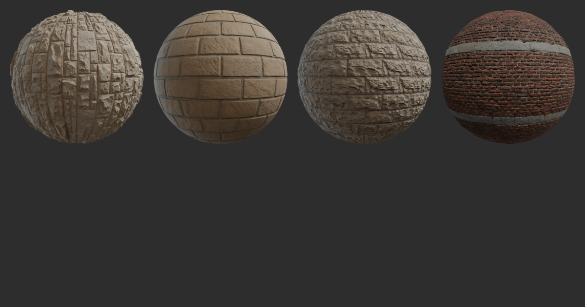 Textures: Brick > Wall > Man Made > Sandstone • Poly Haven