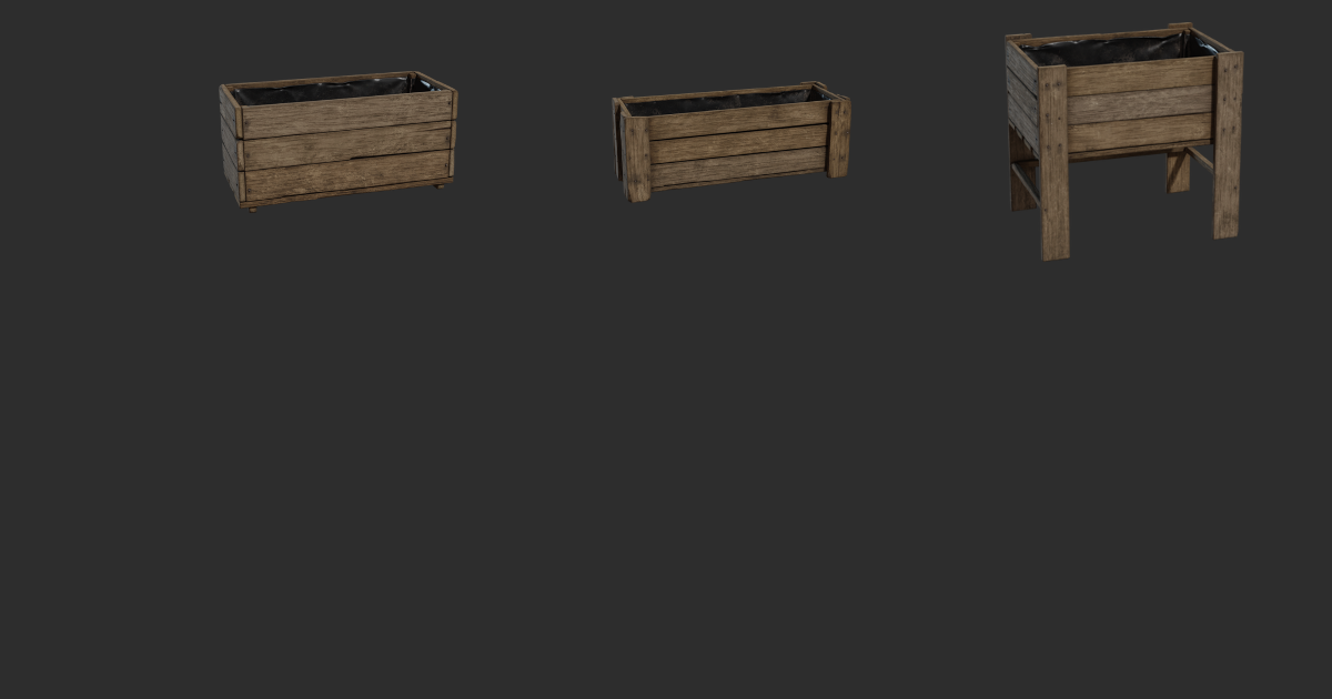 Models Decorative > Potted Plants > Containers • Poly Haven