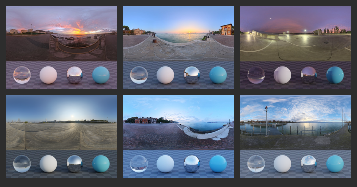 HDRI Sunrisesunset > Urban > Outdoor > Skies • Poly Haven